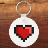 Love Heart Sleutelhanger (Achterkant)