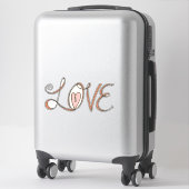 Love Heart Sticker (Koffer)