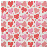 Love Heart Stof (Swatch)