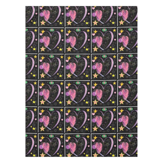 Love Heart Tafelkleed (Voorkant)