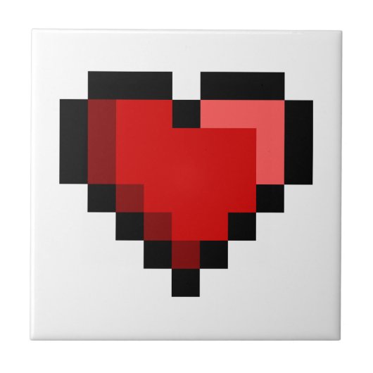 Love Heart Tegeltje (Voorkant)