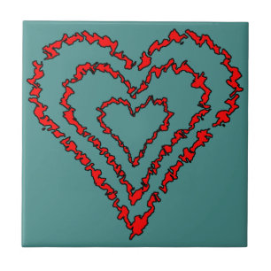 Love Heart Tegeltje