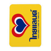 Love [Heart] Thailand ♦ Thai Language Script ♦ Magneet (Verticaal)