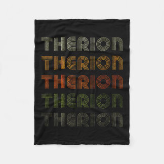 Love Heart Therion T-shirt Grunge  Style Zwart Fleece Deken