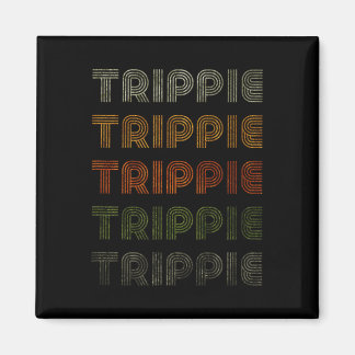 Love Heart Trippie T-shirt Grunge  Style Zwart Magneet