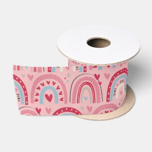 Love Heart Valentijnsdag Rainbow Lint