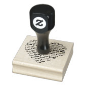 Love Heart Word Cloud Rubberstempel (Stempel)
