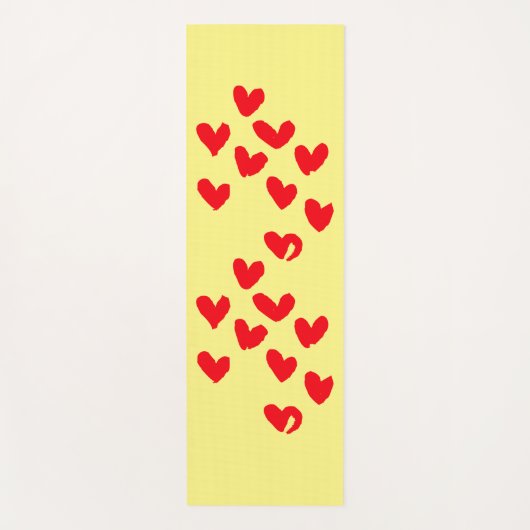 Love Heart Yoga Mat (Voorkant)