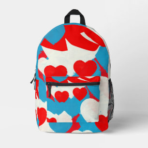 Love Hearts Bedrukte Rugzak