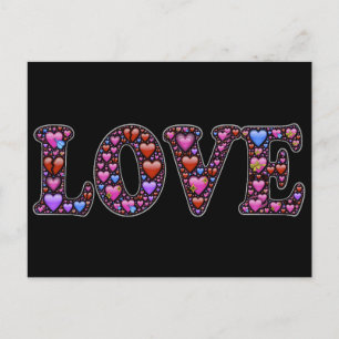 Love Hearts Briefkaart