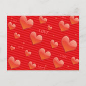 Love Hearts Briefkaart (Voorkant)