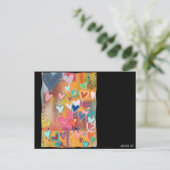 Love Hearts Briefkaart (Staand voorkant)