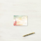 Love Hearts Bunny Post-it® Notes (Op bureau)