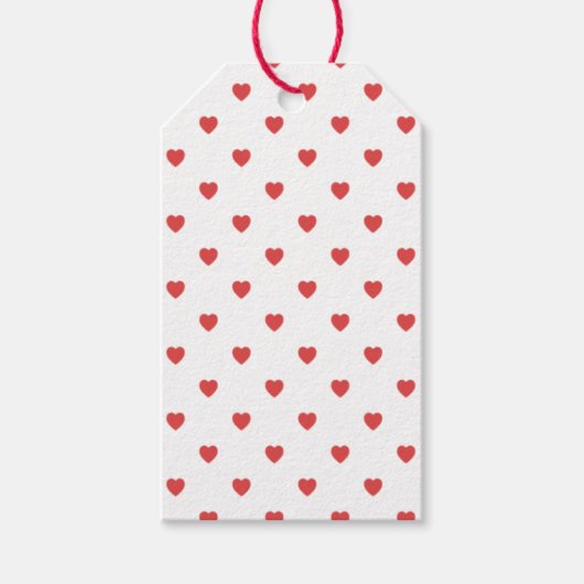 Love Hearts Cadeaulabel (Voorkant)