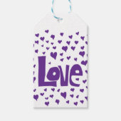 Love Hearts Cadeaulabel (Voorkant)