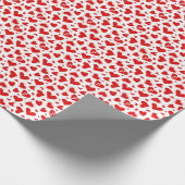 Love Hearts Cadeaupapier (Hoek)