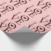 Love Hearts Cadeaupapier (Hoek)