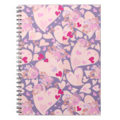 Love Hearts & Carnet Rose (Devant)