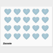 Love Hearts Confetti Hart Sticker (Vel)