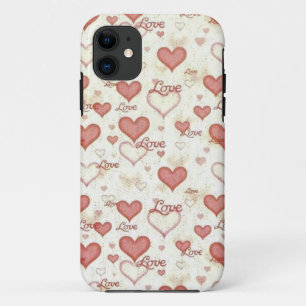 Love Hearts coque iphone