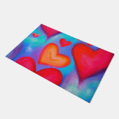 Love Hearts Deurmat (Schuin)