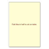 Love Hearts et Red Rose Mariage Carte de table pli (Dos)