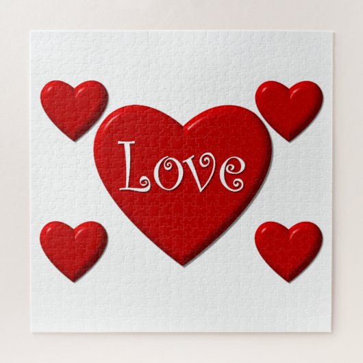 Love Hearts Jigsaw Puzzle (Horizontal)