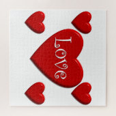 Love Hearts Jigsaw Puzzle (Horizontal)