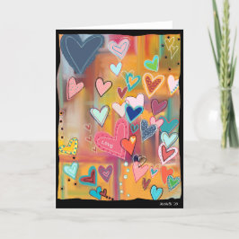 Love Hearts Kaart