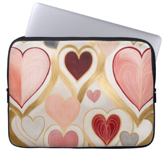 Love Hearts Laptop Sleeve