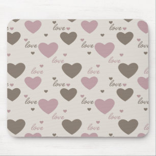Love Hearts Muismat