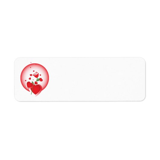 Love Hearts Round 23431661 ÉTIQUETTE (Devant)