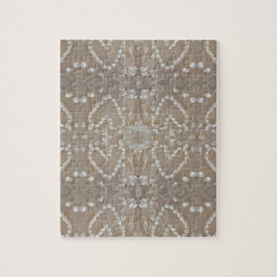 Love Hearts Sea Shells, Romantic Exotic Tropical Legpuzzel