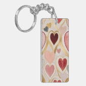 Love Hearts Sleutelhanger (Voorkant Links)