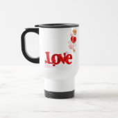 Love & Hearts Travel Mug Reisbeker (Links)