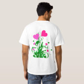 Love Hearts Tree T-shirt (Achterkant volledig)