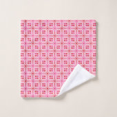 Love Hearts Valentine Bath Towel Gift for Husband (Gant de toilette)