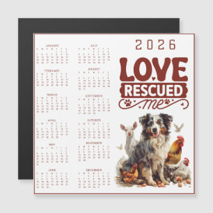 Love Heeft Me Gered 2026 Hondenkalender