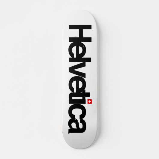 Love Helvetica Skateboard pro01 (Voorkant)
