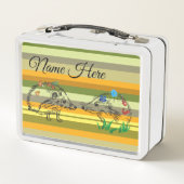 Love Hérisson automne dessin Lunchbox (Dos)