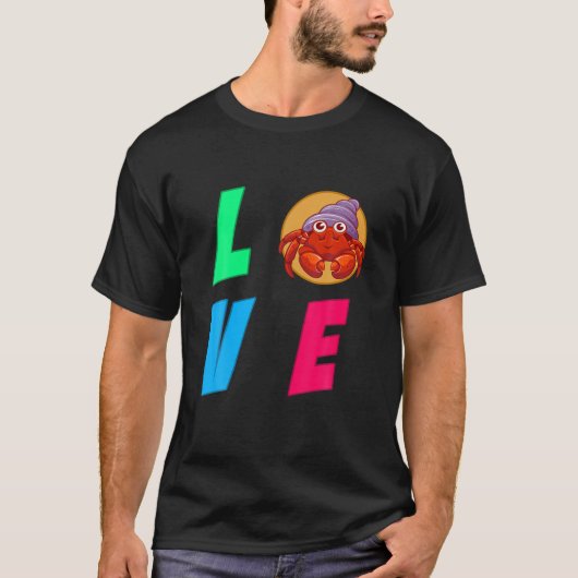 LOVE Hermit Crabs T-shirt (Voorkant)