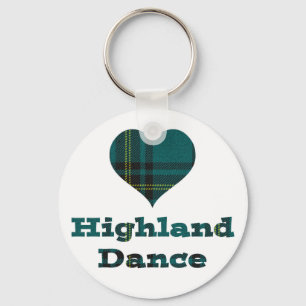 Love Highland Dance Sleutelhanger
