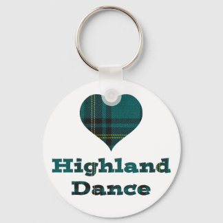 Love Highland Dance Sleutelhanger