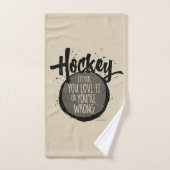 Love Hockey (Serviette à main)