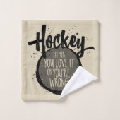 Love Hockey (Gant de toilette)