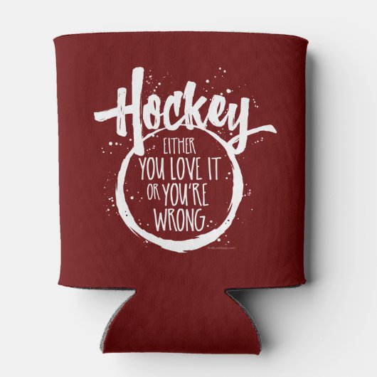 Love Hockey Blikjeskoeler (Achterkant)