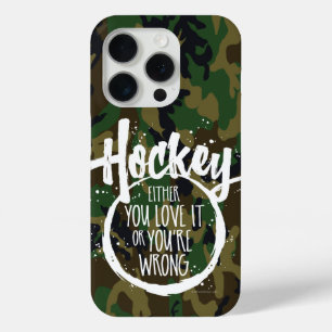 Love Hockey iPhone 15 Pro Case