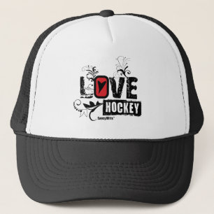 Love Hockey Swirl Trucker Pet