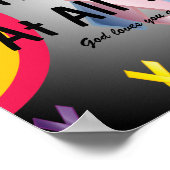 Love Honors Friendship Poster-Customize Poster (Hoek)