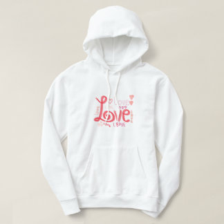 LOVE Hooded Sweatshirt Unisex